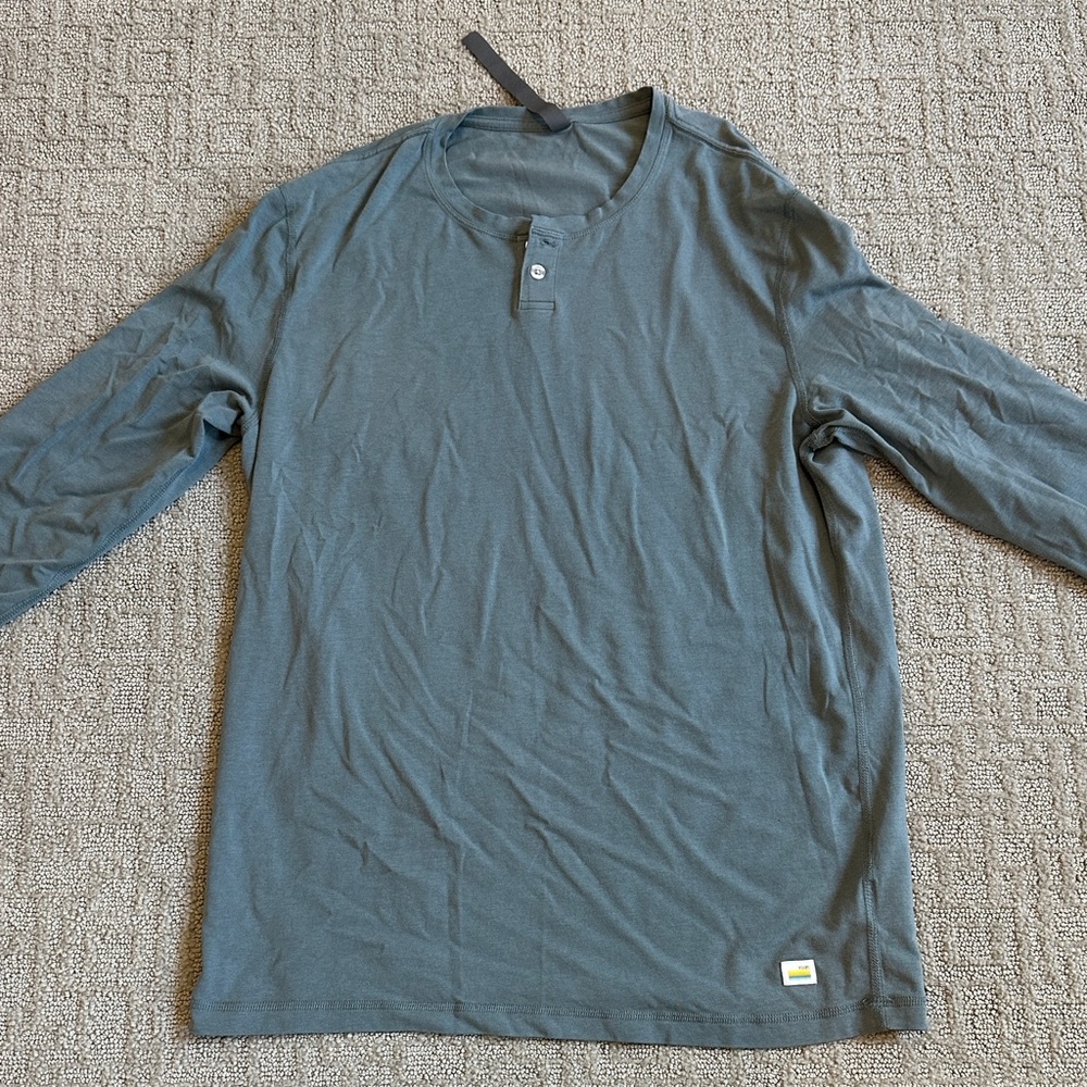 Vuori Kashmir Long Sleeve Ever Henley